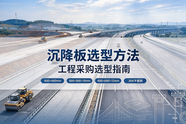 和硕沉降板选择方法