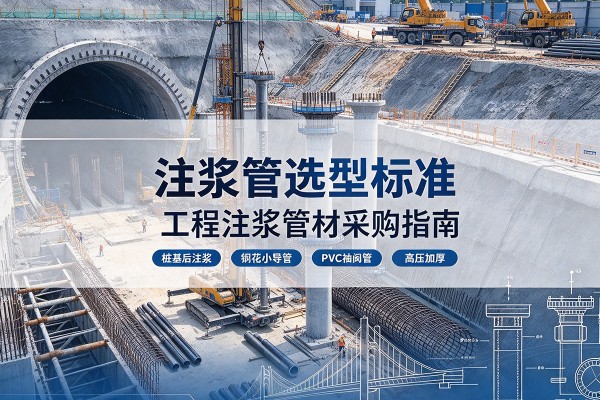 和硕注浆管选型标准