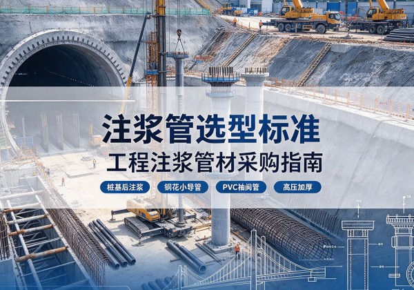 和硕注浆管选型标准